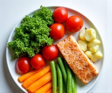 Piatto equilibrato per diabetici